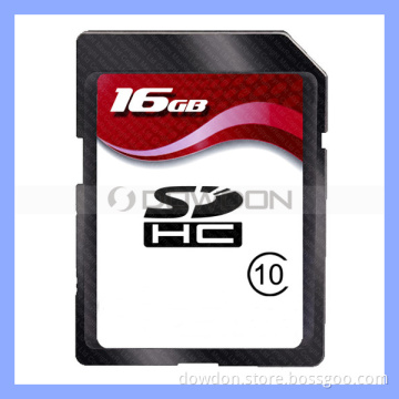 Full Capacity 16GB Sdxc Class 10 Standard SD Card Storage Device